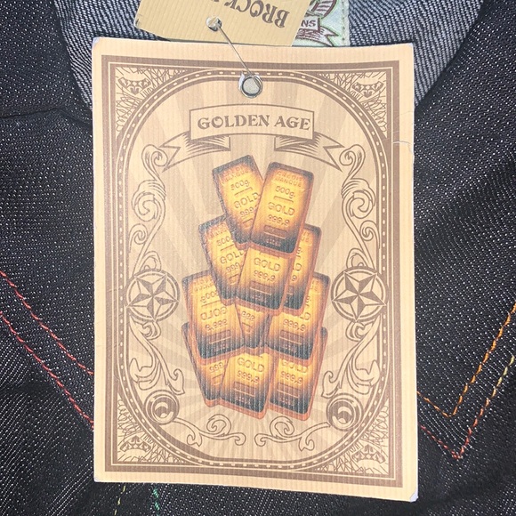 Brock Jeans Denim Jacket, With Tags - Picture 4 of 5